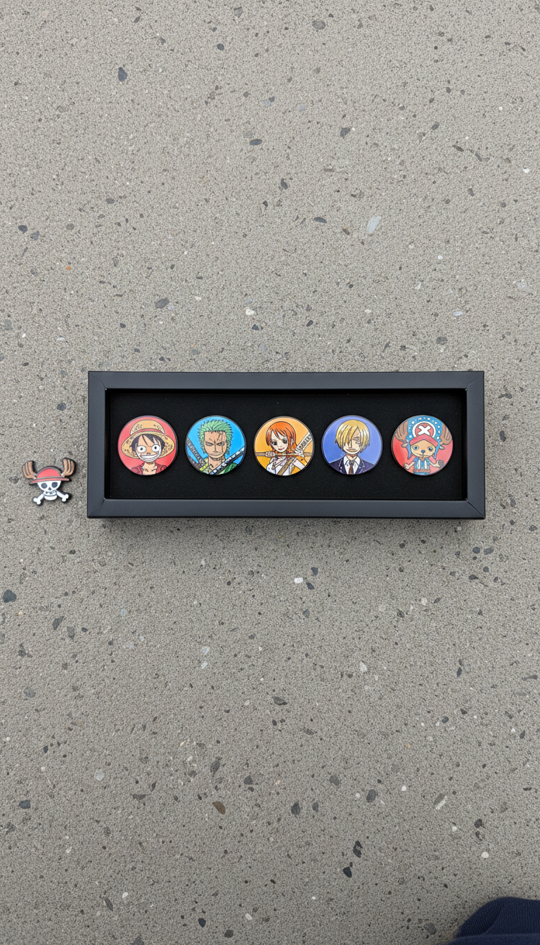 One Piece Collector Pin Set